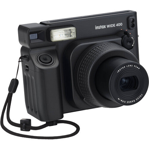 Fujifilm Instax Wide 400 Instant Film Camera (Jet Black)