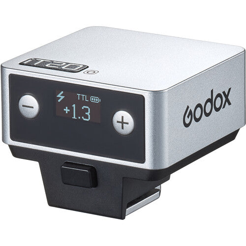 Godox iT20 O TTL Mini Flash for OM System and Panasonic Lumix (Silver)