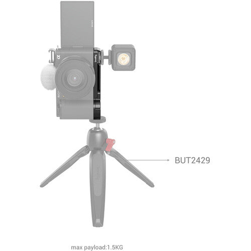SmallRig Extension Grip for Sony ZV-E10 (Black) 3523