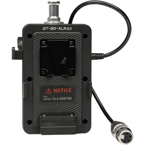 Nanlite V-Mount Battery Grip for Forza 150B and FC-120B BTBGXLR4II