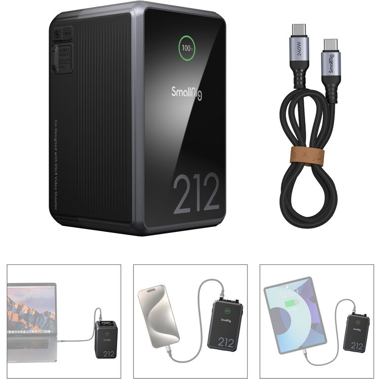 SmallRig x Caleb Pike VB212 mini V Mount Battery 4293