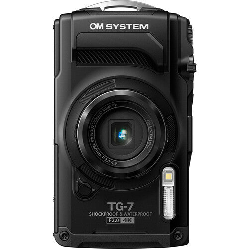 OM SYSTEM Tough TG-7 Digital Camera (Black) + OM SYSTEM OM SYSTEM PT-059 Underwater Housing for OM SYSTEM TG-7
