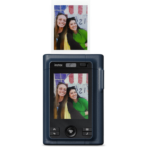 Fujifilm Instax Mini Liplay+ Hybrid Instant Camera (Midnight Blue)
