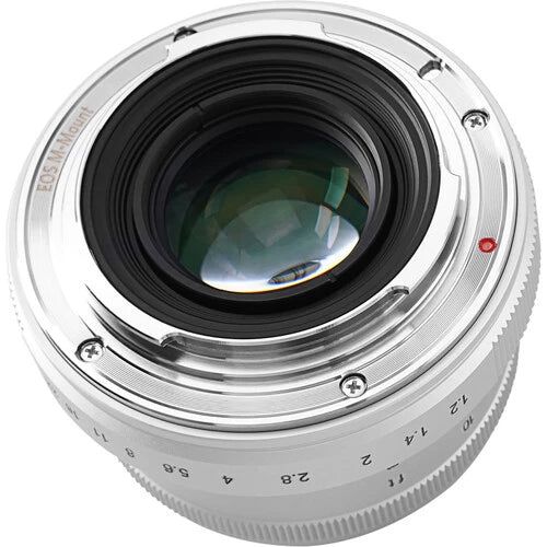 7Artisan 35mm F1.2 II Canon EOS-M Mount (Silver)