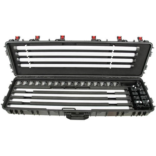 Nanlite PavoTube II 30X RGB LED Pixel Tube Light (120cm, 8-Light Kit) with Hardcase