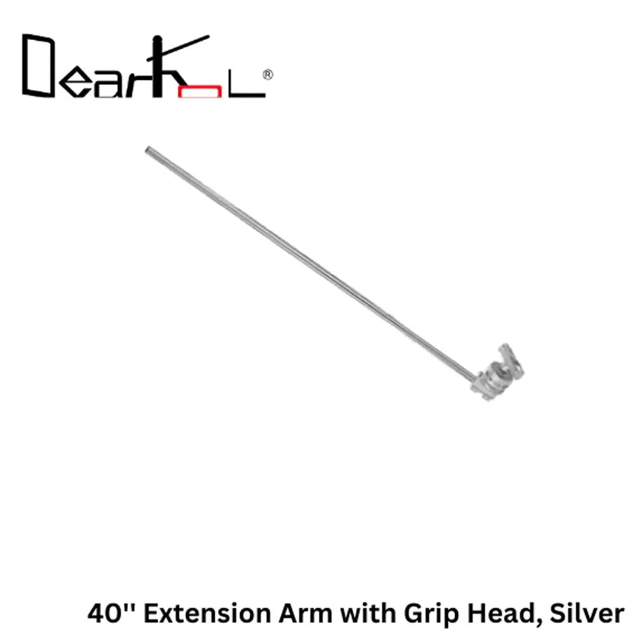 Meking 40'' Extension Arm with Grip Head, Silver M11-033LS