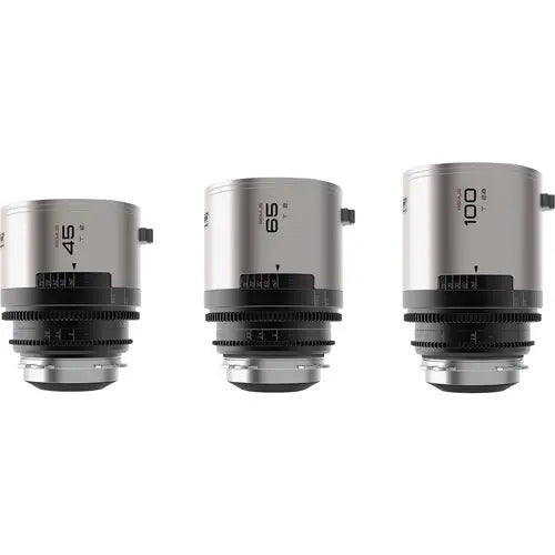 Blazar Remus 1.5x Anamorphic 45/65/100mm 3 Lens Set Silver
