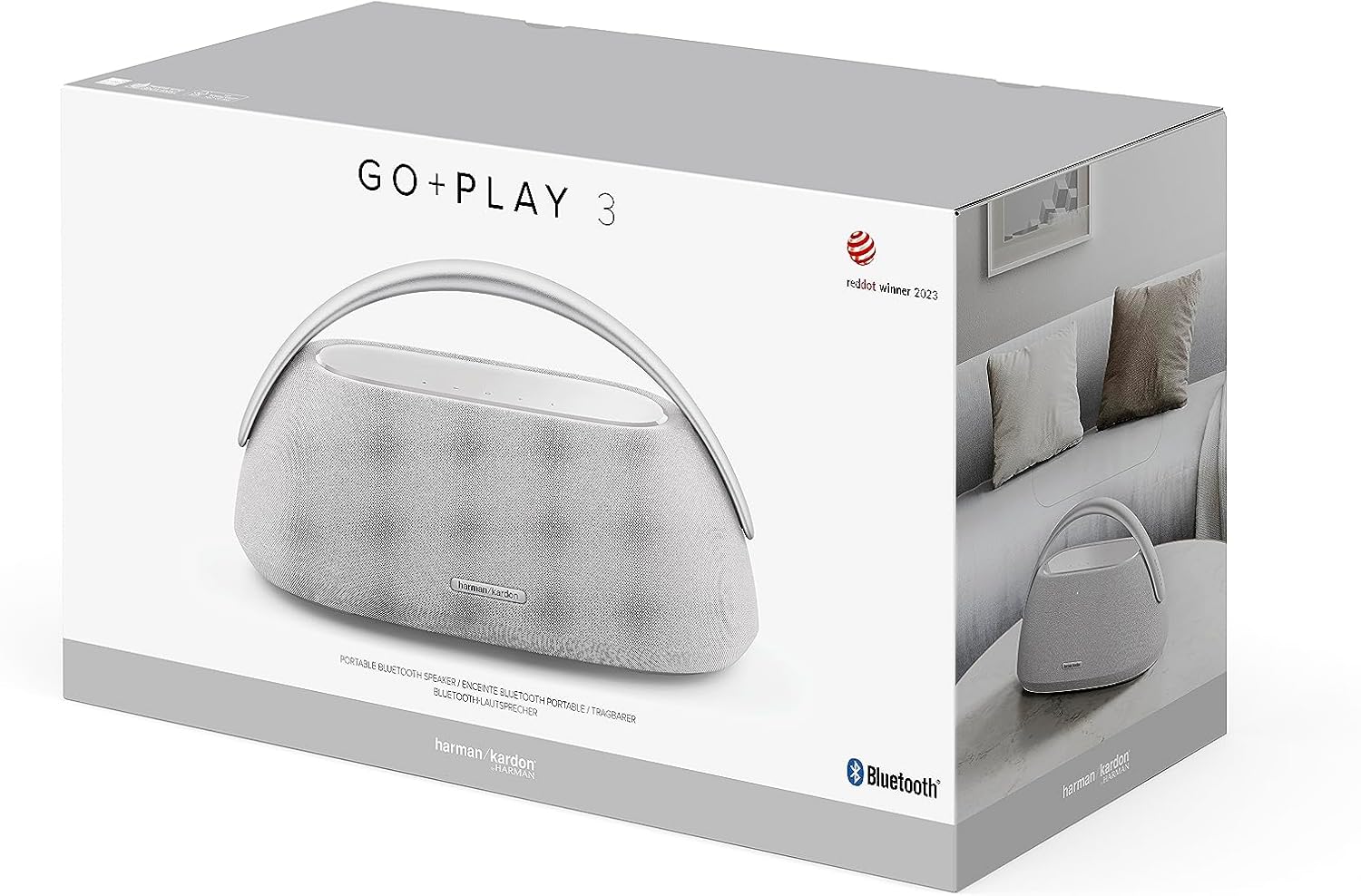 JBL Harman Kardon Go + Play 3 Grey