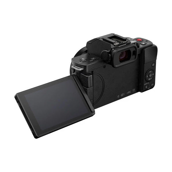 Panasonic Lumix G100D Mirrorless Camera with 12-32mm Lens and Tripod Grip