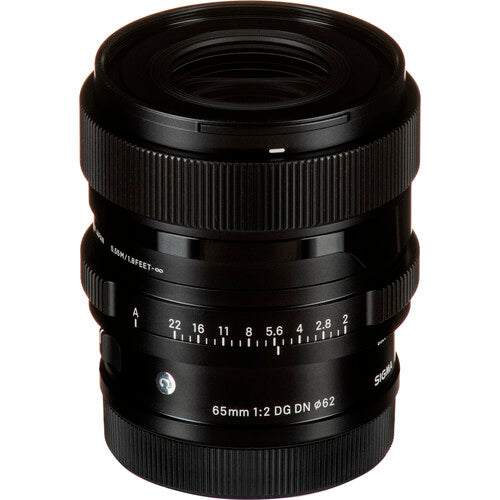 Sigma 65mm f/2 DG DN Contemporary Lens for Leica L Black