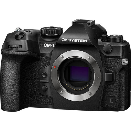 OM SYSTEM OM-1 Mark II Mirrorless Camera with 12-40mm F2.8 PRO II Lens Kit (Black)