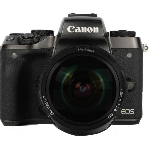7Artisan 7.5mm F2.8 II Canon EOS R Mount (Black)