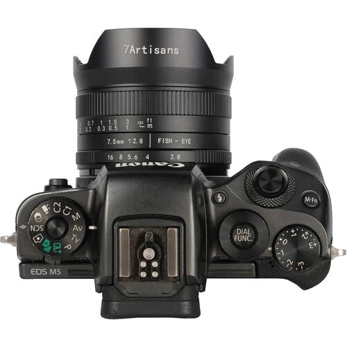 7Artisan 7.5mm F2.8 Canon EOS-RF Mount (Black)