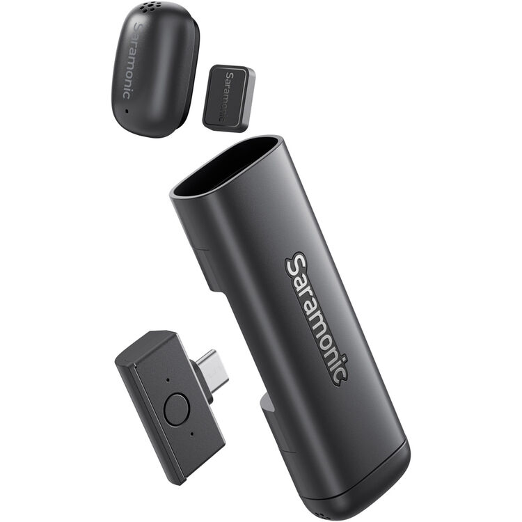 Saramonic AIR-SE-01 2-Person Ultra-Mini Wireless Microphone System with USB-C Receiver