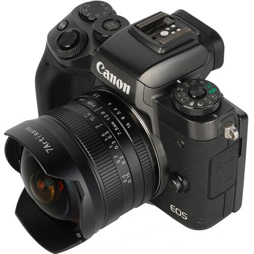 7Artisan 7.5mm F2.8 II Canon EOS R Mount (Black)