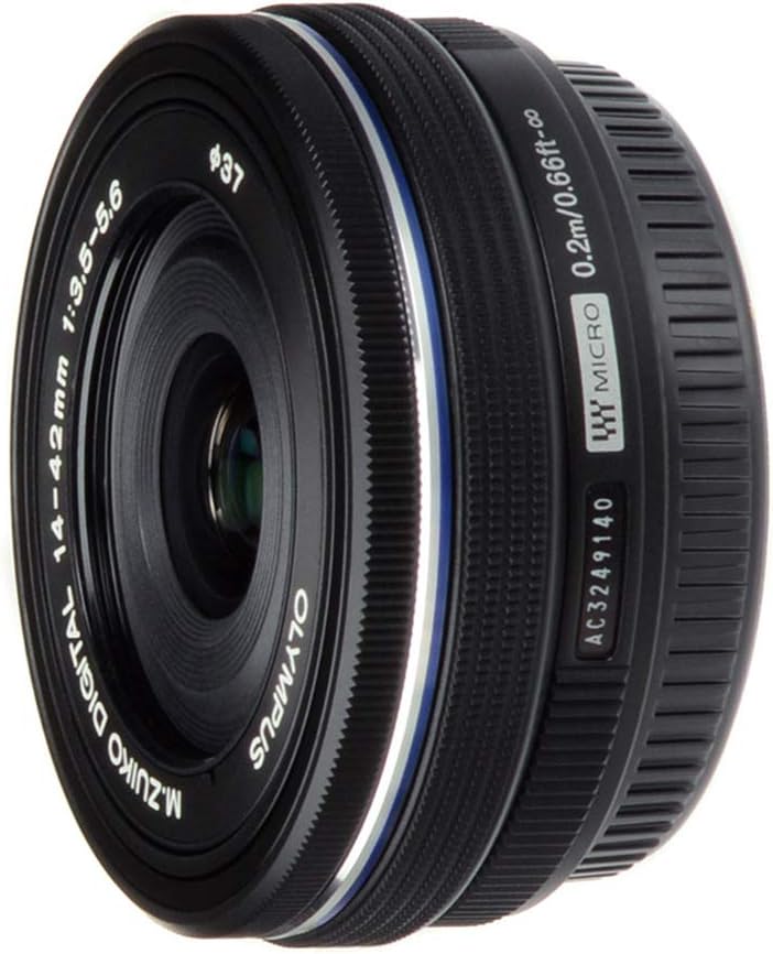 OM SYSTEM M.ZUIKO DIGITAL ED 14-42mm F3.5-5.6 EZ Lens (Black)