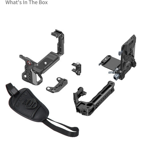 SmallRig 5589 Basic Cage Kit and Advanced Cage Kit with Battery Plate for Sony FX2