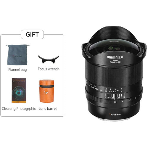 7Artisans 10mm F2.8 Lens for Nikon Z Mount (Black) - Mark II