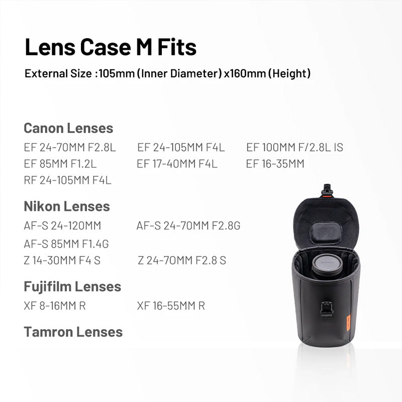 PGYTECH Lens Case M P-CB-252
