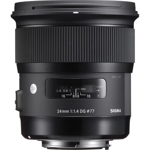 Sigma 24mm f1.4 DG HSM Art Lens for Nikon F