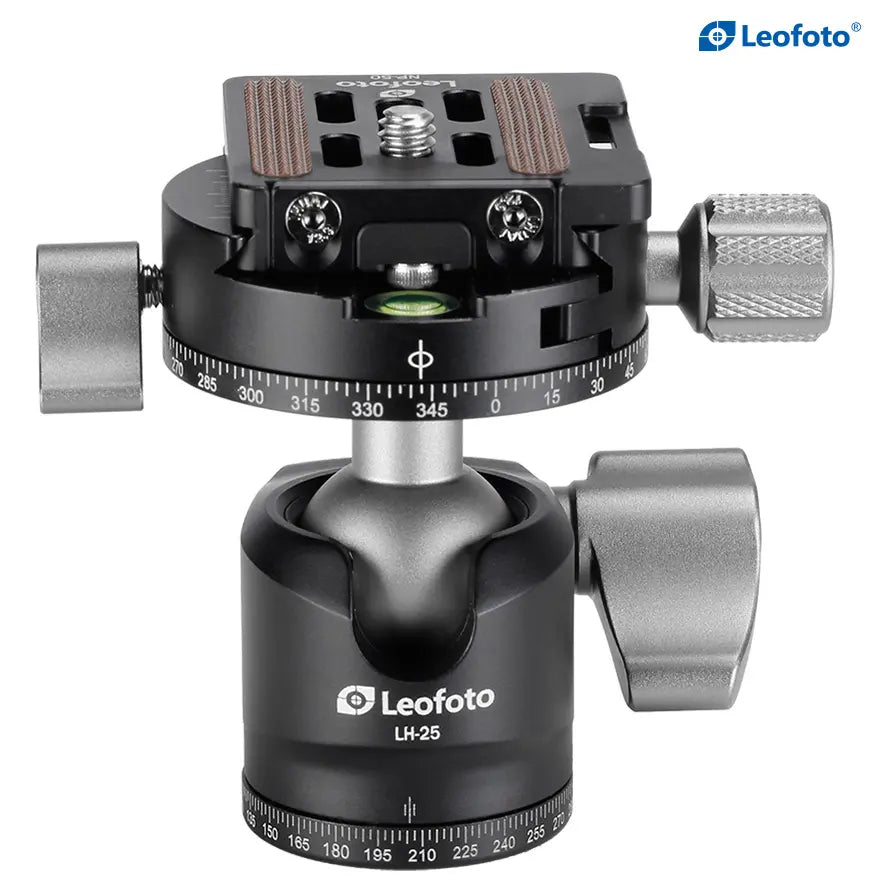 Leofoto LH-25R with NP-50 Ball Head With QR Plate