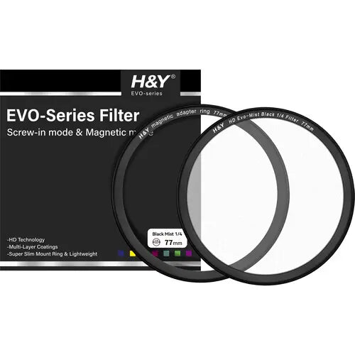 H&Y HD EVO Black Mist 1/4 Filter Kit 82mm EB4-82