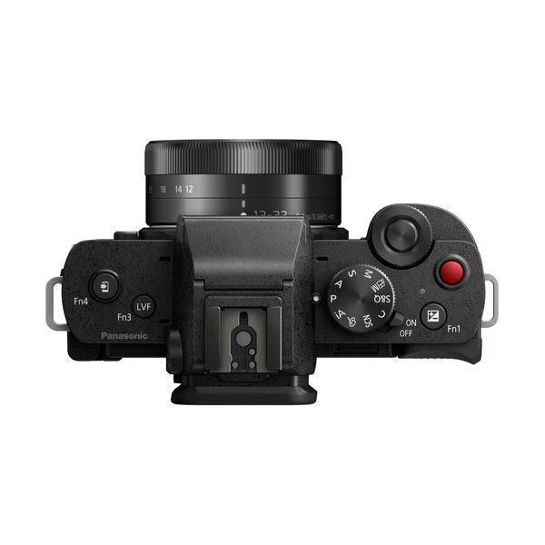 Panasonic Lumix G100D Mirrorless Camera with 12-32mm Lens and Tripod Grip
