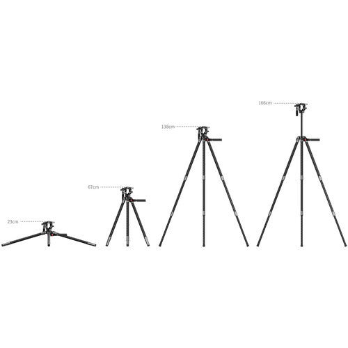Smallrig 5305 x Potato Jet TRIBEX SE Hydraulic Tripod