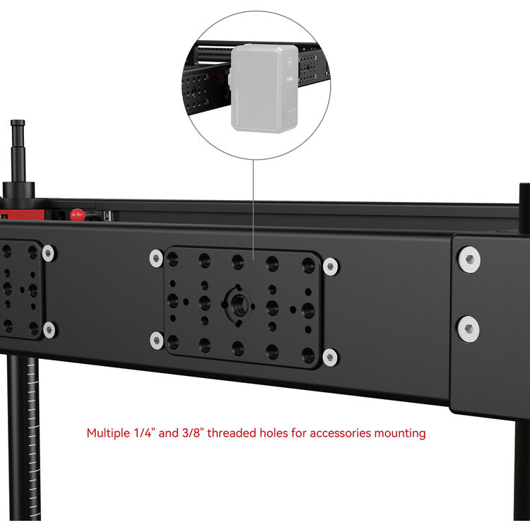 SmallRig 36 Inch Lightweight Video Production Camera Cart MD4573