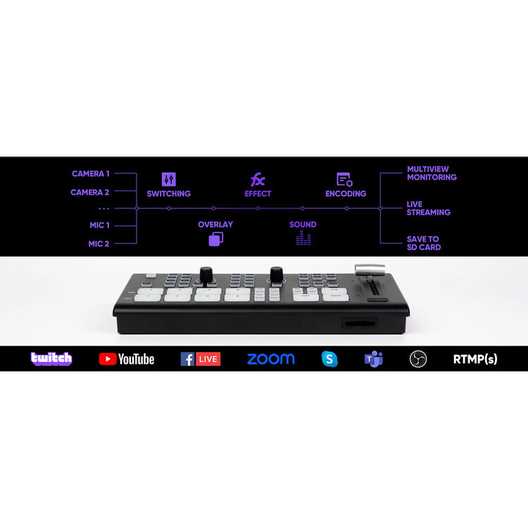 OSEE GoStream Deck HDMI/USB Live Streaming Video Switcher