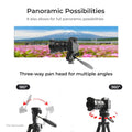 Fotopro DIGI-1003 6ft 2-in-1 Professional Aluminum Tripod with Horizontal Arm