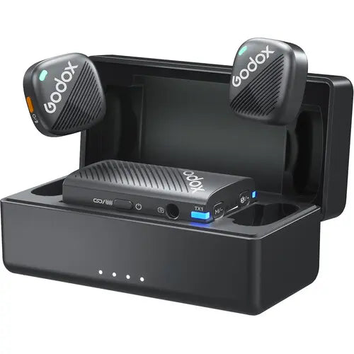 Godox Cube-C Combo 2-Person Wireless Microphone System For Camera and Mobile Devices