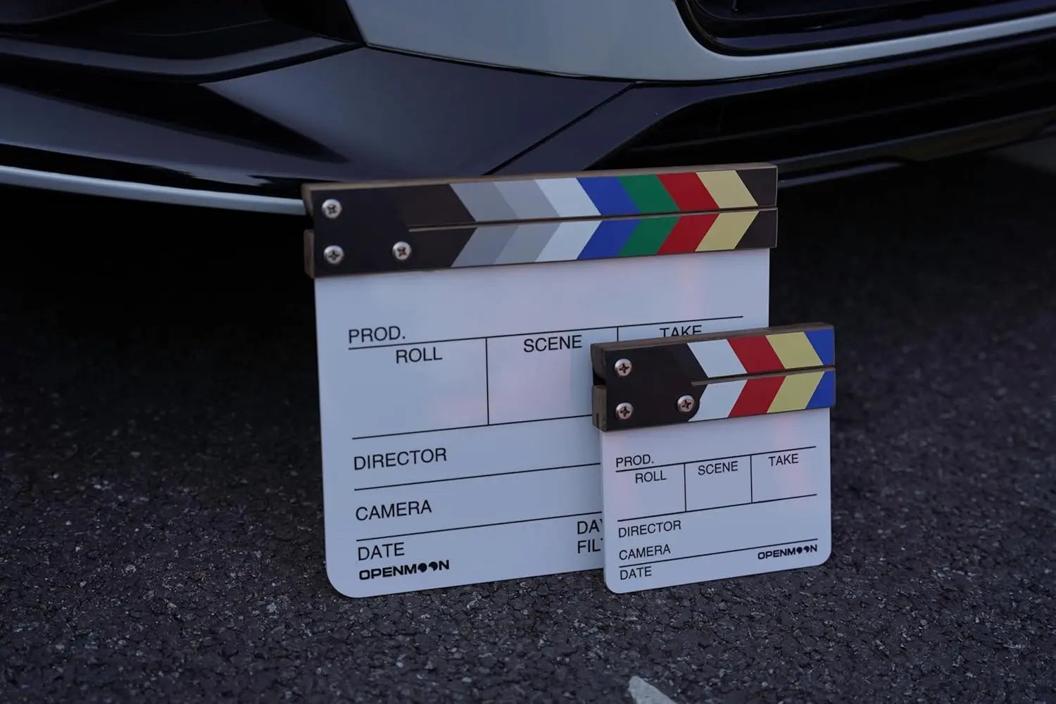 OPENMOON Standard Slate Board STRIPE Colorful 28cmx25cm OCJB03