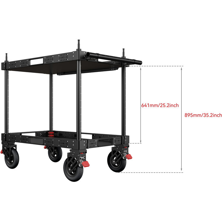 SmallRig 36 Inch Lightweight Video Production Camera Cart MD4573