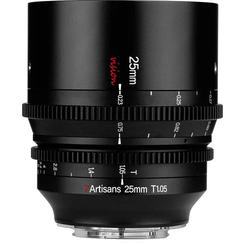 7artisans 25mm T1.05 Vision Cine Lens - Sony E