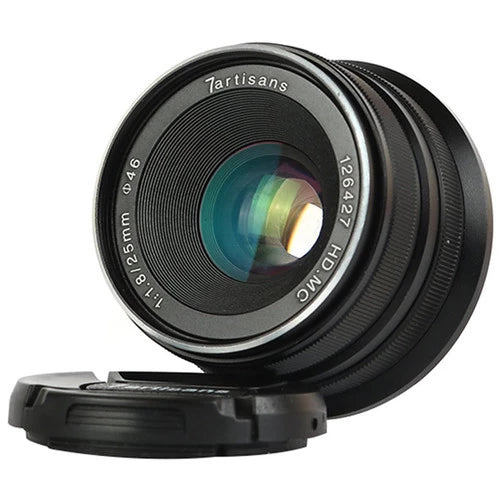7Artisan 25mm F1.8 Fuji FX Mount (Black)