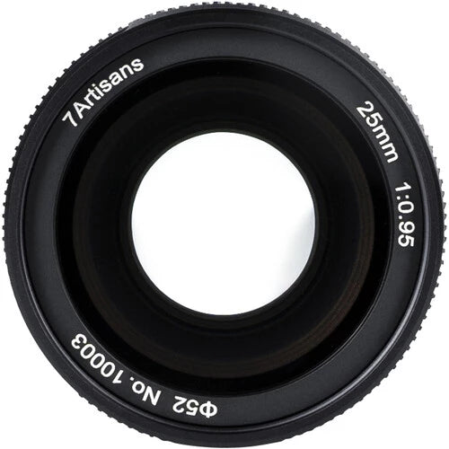 7Artisan 25mm F0.95 Sony E Mount (Black)