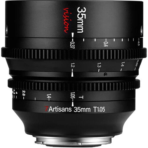 7artisans 35mm T1.05 Vision Cine Lens for Panasonic Leica Sigma L Mount