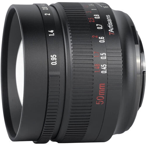 7Artisan 50mm F0.95 Sony E Mount (Black)