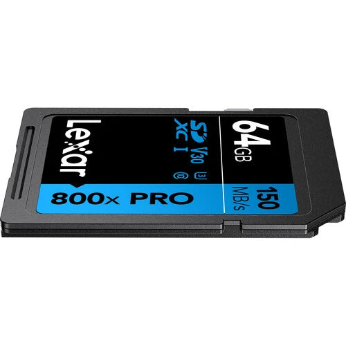 Lexar 64GB 800x PRO UHS-I SDXC Memory Card 150MB/S