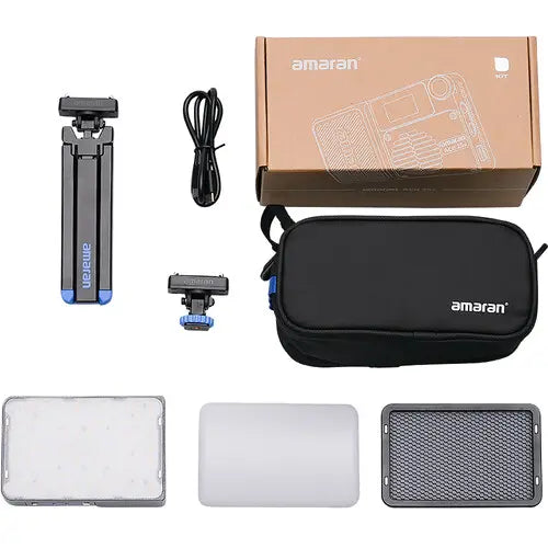 Amaran Ace 25x Bi-Color LED Light Panel All-in-One Creator Kit (Silver)