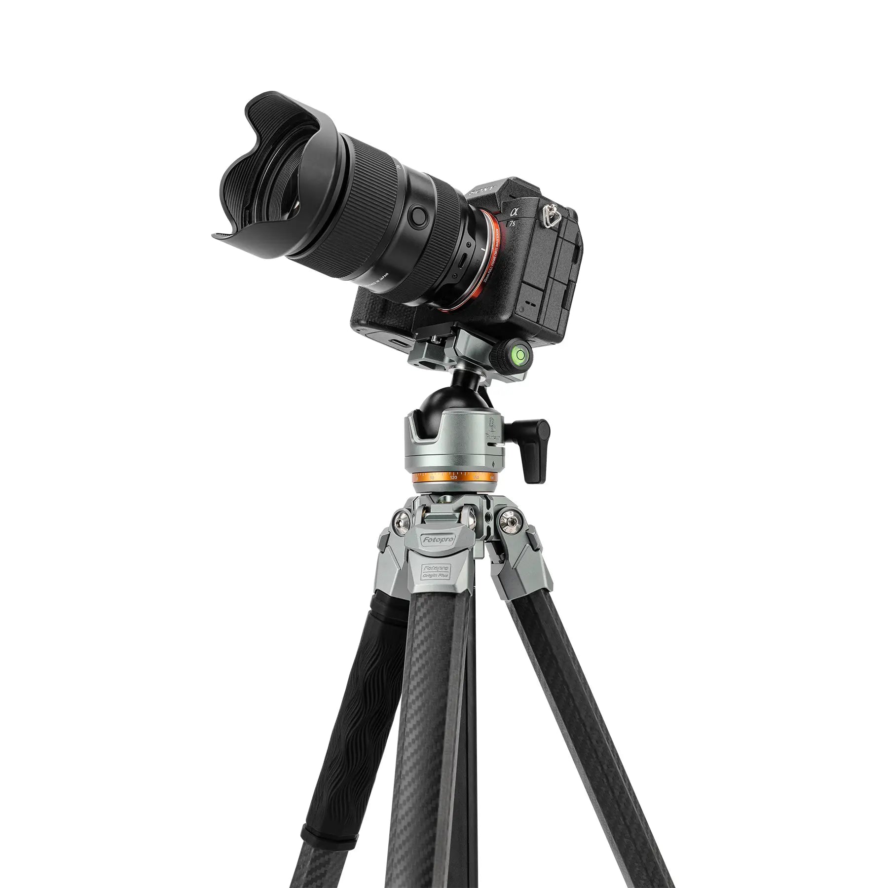 Fotopro Origin Plus+O-8H Travel Tripod/Gray