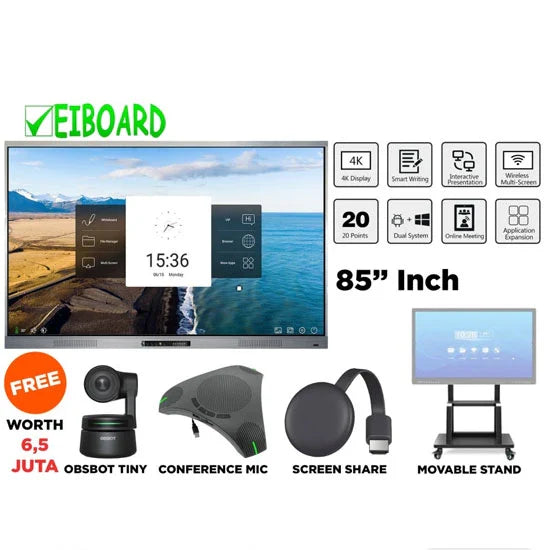 EIBOARD LED Interactive Touch Panel 85" Inch