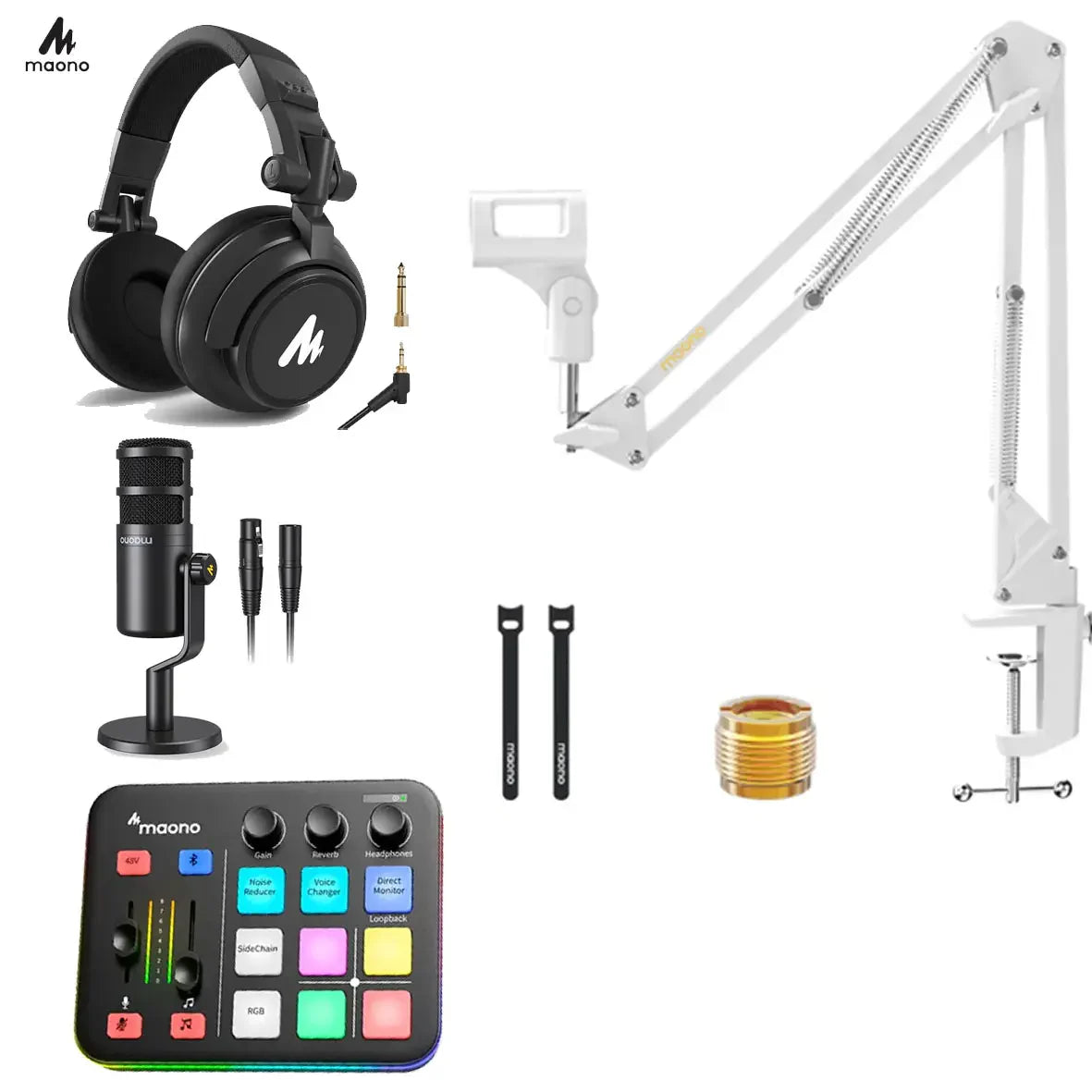 Maono Streamming Set 4 (Maono G1 Neo + PD100 + MH601 + BA20)