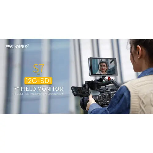 FeelWorld S7 7" 12G-SDI/HDMI 2.0 Camera Field Monitor
