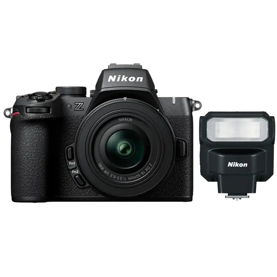 Nikon Z50 II Mirrorless Digital Camera with 16-50mm Lens + SB300