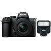 Nikon Z50 II Mirrorless Digital Camera with 16-50mm Lens + SB300