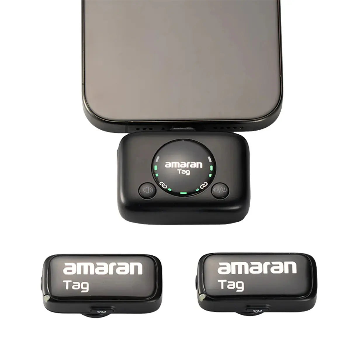 Amaran Tag Dual Wireless Microphone USB-C Version (Black)