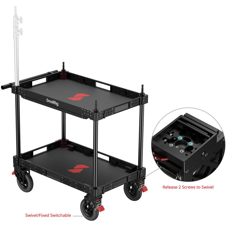 SmallRig 36 Inch Lightweight Video Production Camera Cart MD4573