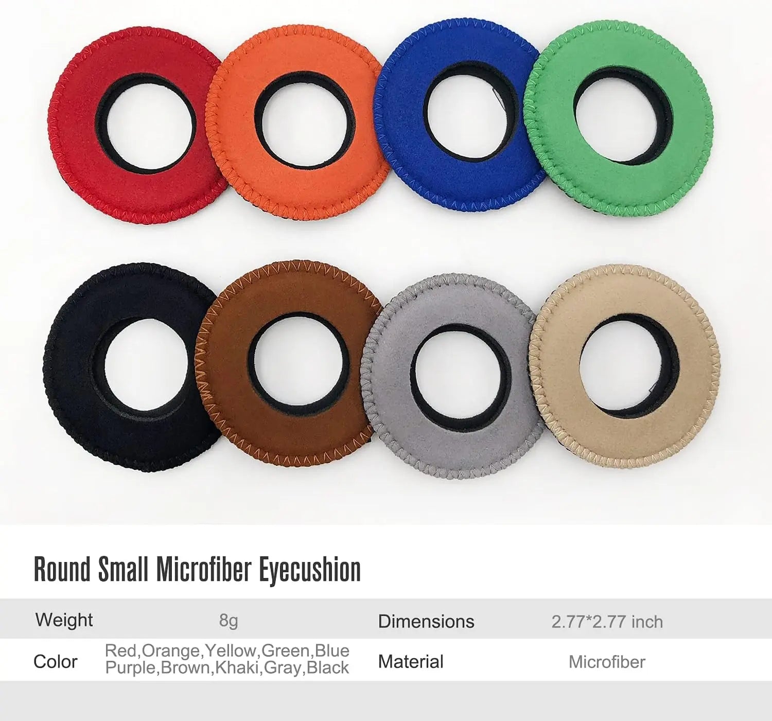 OPENMOON Round Microfiber eye cushion small round OYZ01 GREEN